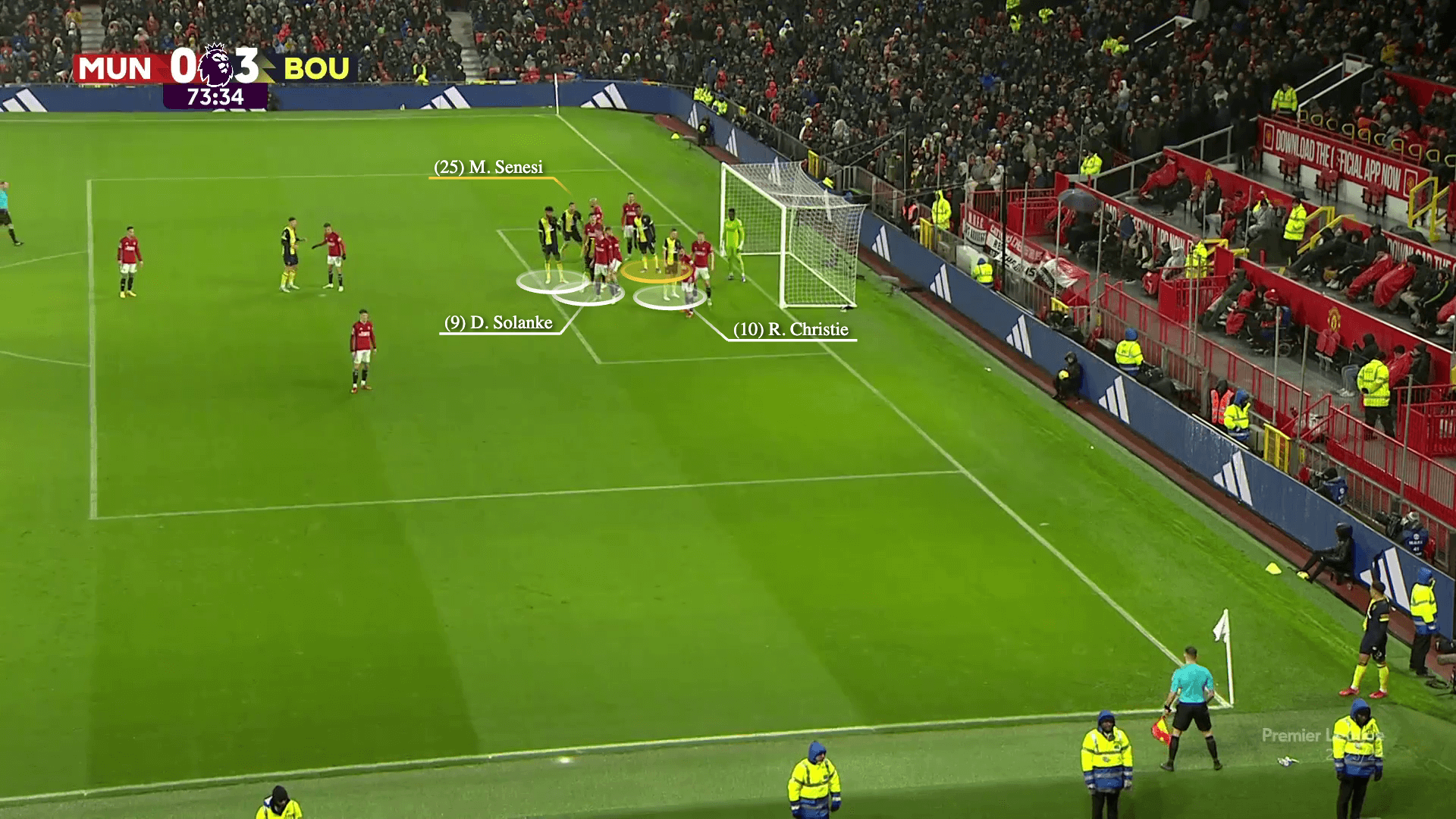 reds exploit corner