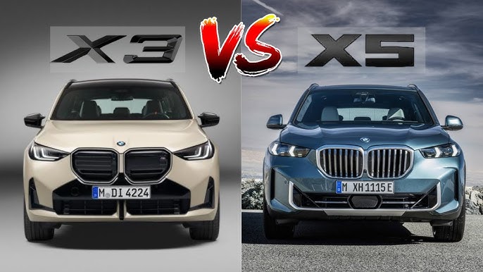 BMW X3 vs X5